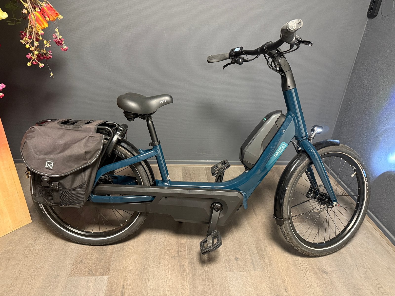 Gazelle Easyflow 2025 – slechts 101km – 504Wh Shimano accu, Ophalen of Verzenden, Zo goed als nieuw, Minder dan 47 cm, 50 km per accu of meer