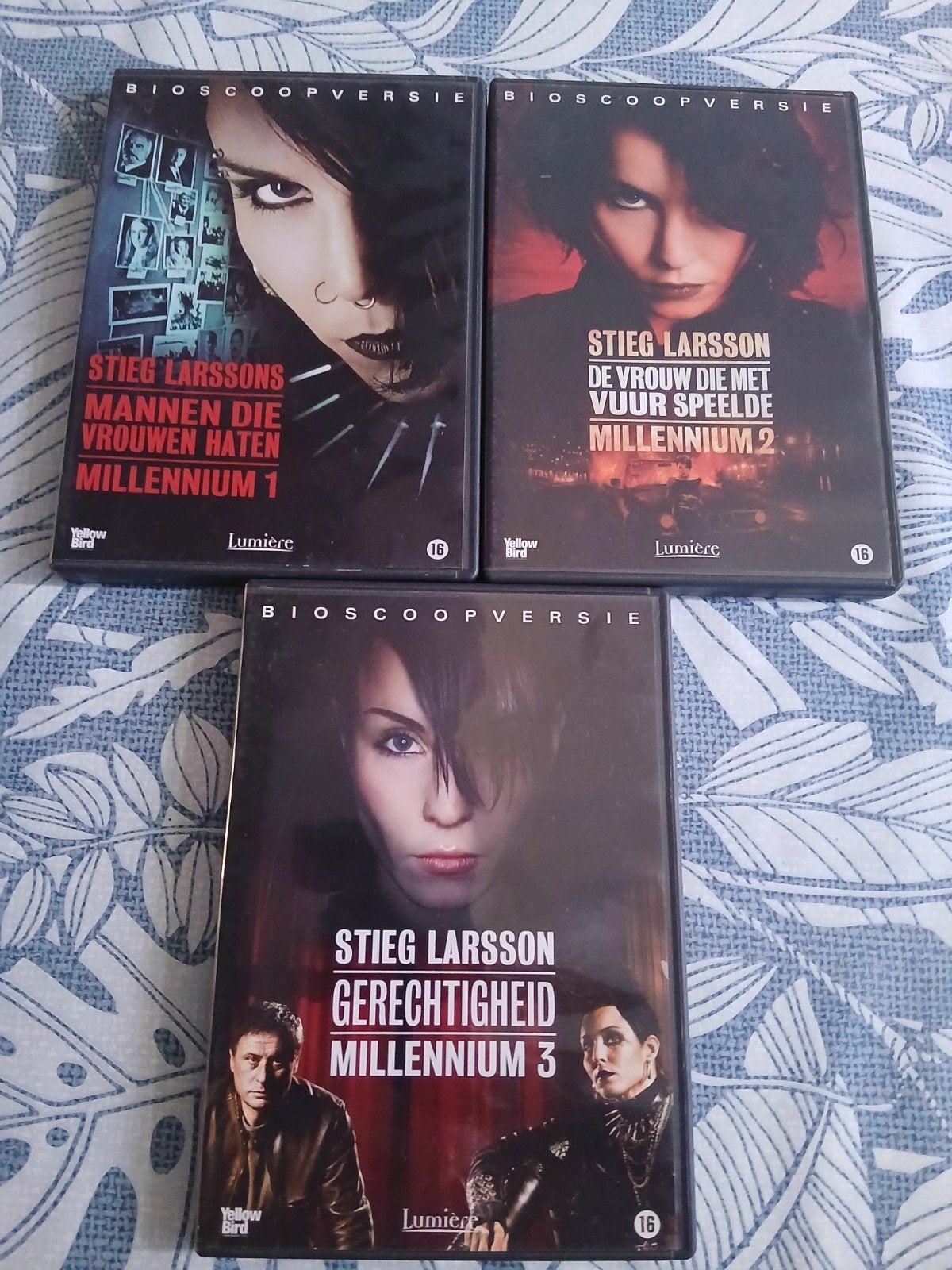 Millennium trilogie, Cd's en Dvd's, Alle leeftijden, Ophalen of Verzenden, Gebruikt