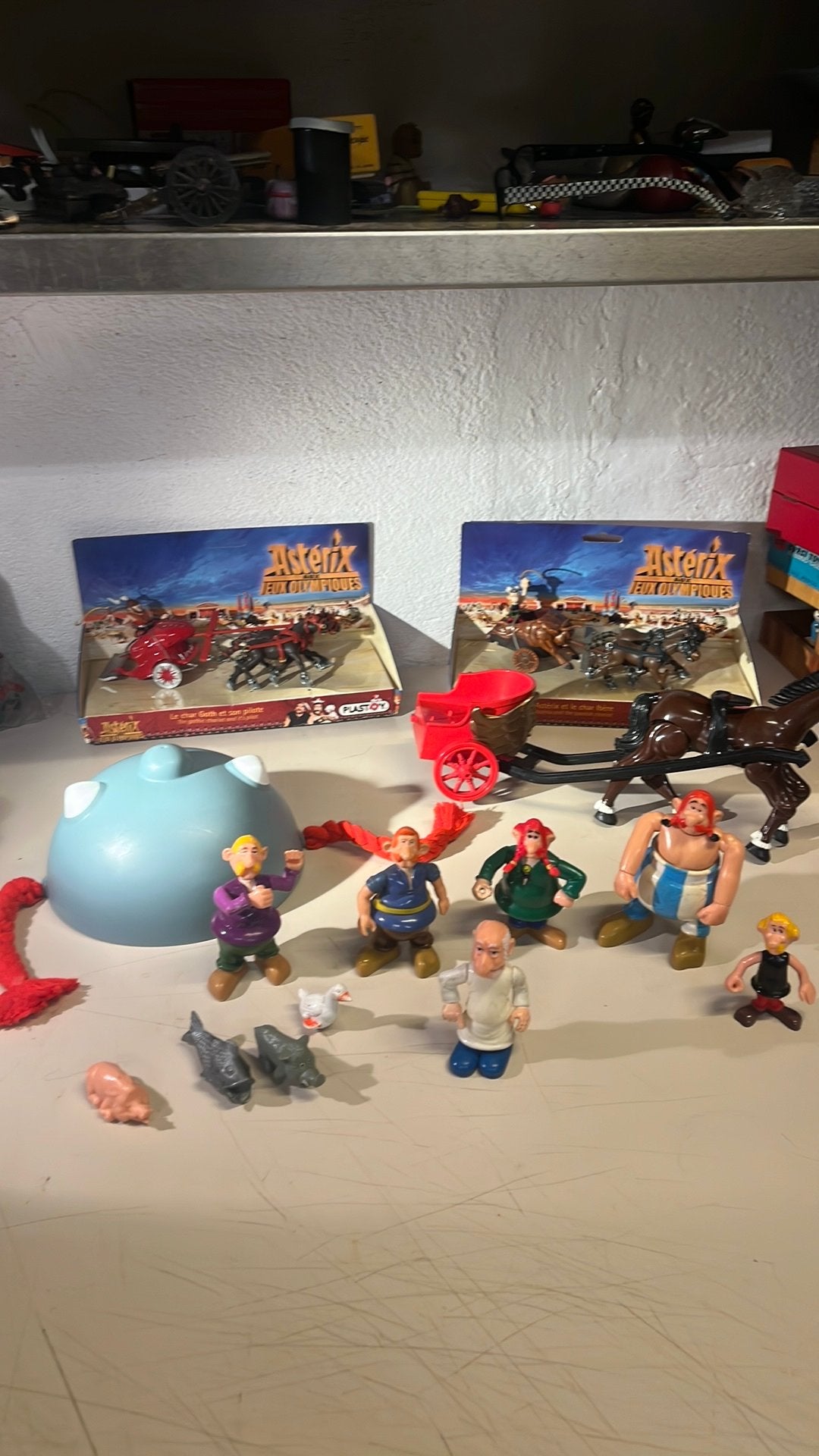 Asterix & Obelix figuren speelgoed jaren 80’s, Verzamelen, Ophalen of Verzenden, Zo goed als nieuw