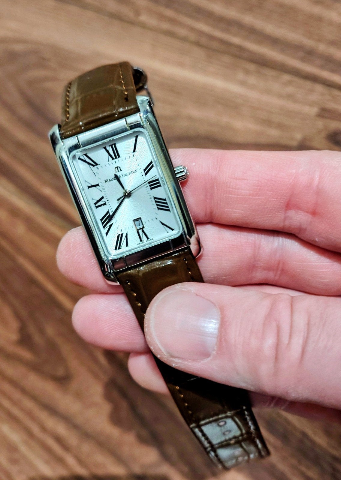 Mooi Maurice Lacroix miros unisex horloge, Sieraden, Tassen en Uiterlijk, Horloges | Heren, Zo goed als nieuw, Overige merken