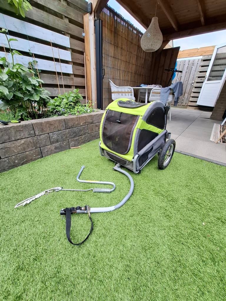 Honden fiets kar, Fietsen en Brommers, Ophalen, Gebruikt, Hondenkar