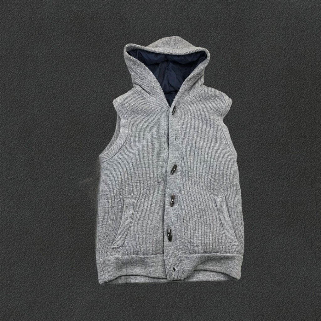 (1349) Grijze Suitsupply Bodywarmer - Heren M - Zeer goed, Maat 48/50 (M), Ophalen of Verzenden, Zo goed als nieuw, Revaleur