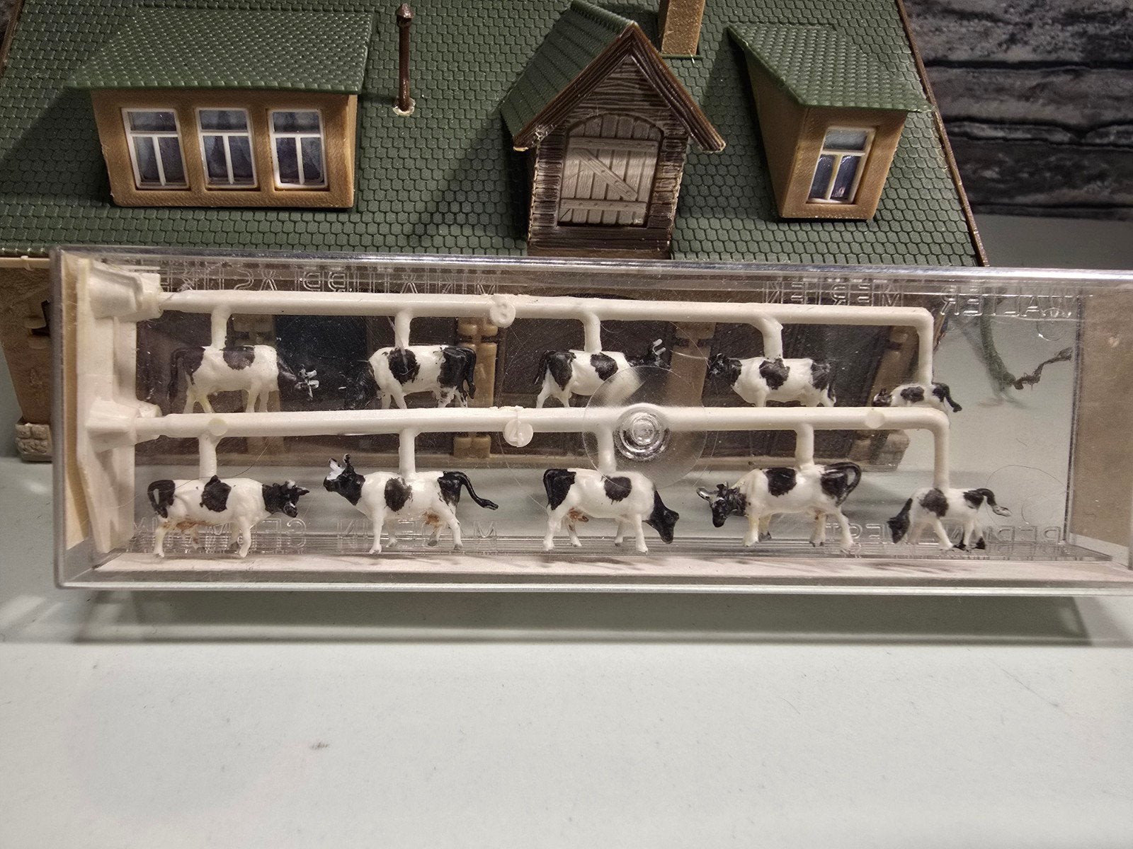 merten figuurtjes koeien runderen N spoor trein 1:160, Overige merken, Gelijkstroom of Wisselstroom, Overige typen, Nieuw
