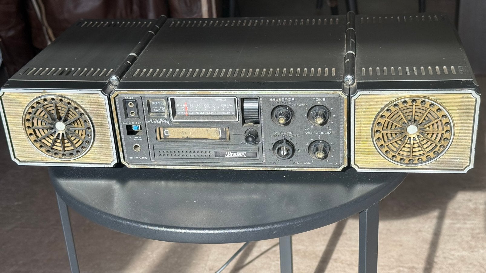 Prefer (Joyseven) KC-4000 Radio Cassette speler, Ophalen of Verzenden, Gebruikt, Overige typen