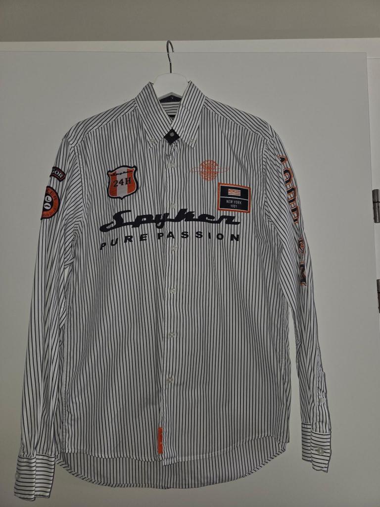 Collector’s item: McGregor Spyker overhemd, Ophalen of Verzenden, Zo goed als nieuw, Blauw