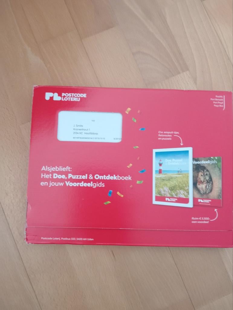 Postcode Loterij Doe, Puzzel & Ontdekboek + Voordeelgids, Ophalen of Verzenden