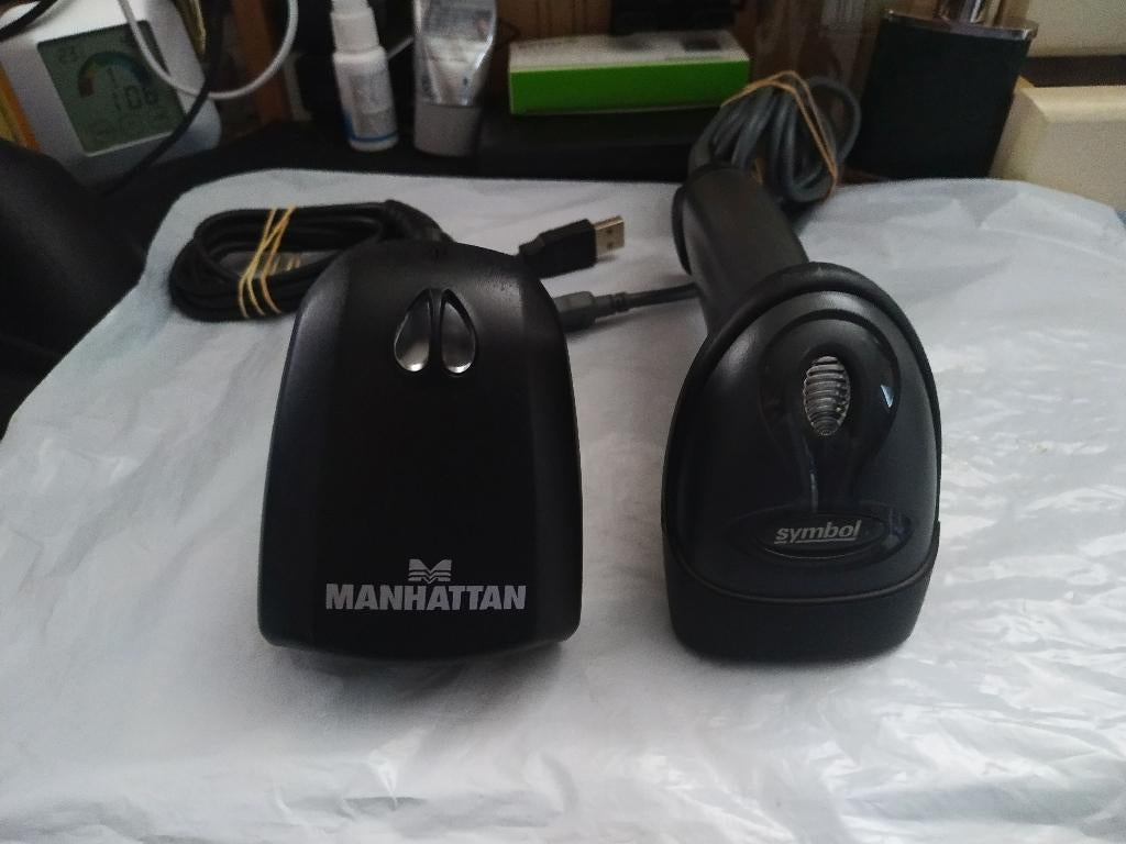 Barcode Scanner - 2 stuks, Ophalen of Verzenden, Gebruikt, Barcodescanner, Symbol