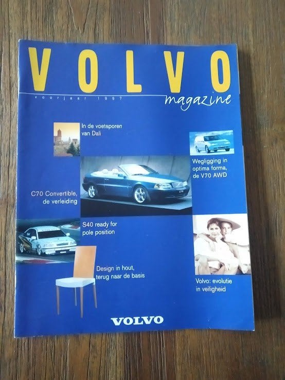 Volvo Magazine Voorjaar 1997 o.a. V 70 AWD / S 40 / C 70, Verzenden, Zo goed als nieuw, Volvo