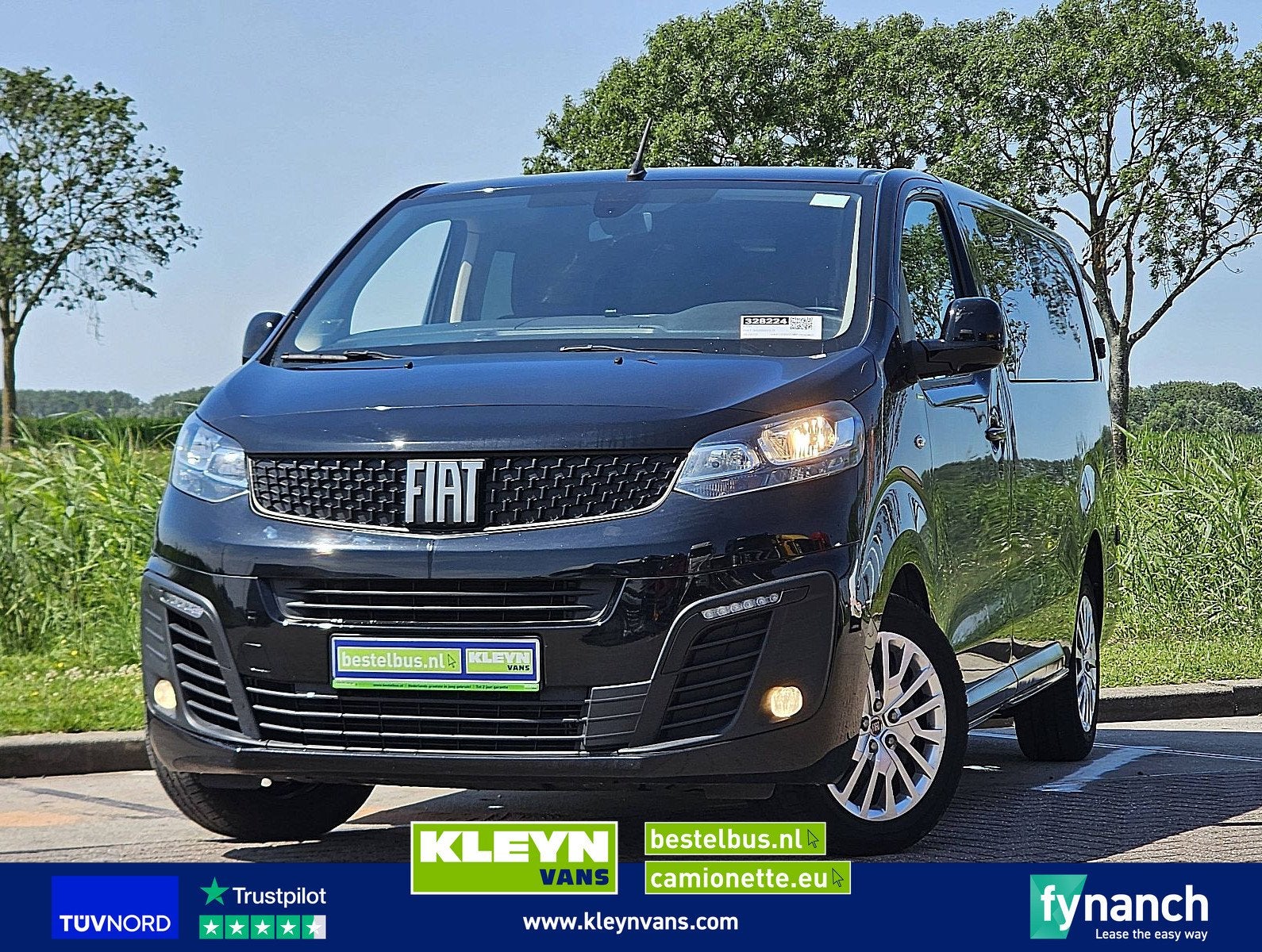 FIAT SCUDO 2.0 ac dubbel cab euro6, Gebruikt, Euro 6, Zwart, Bedrijf