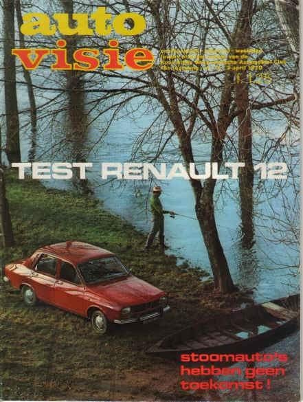 Autovisie 14 1970 : Renault 12 - Honda 1300 - Rally Jetten, Ophalen of Verzenden, Gelezen, Algemeen