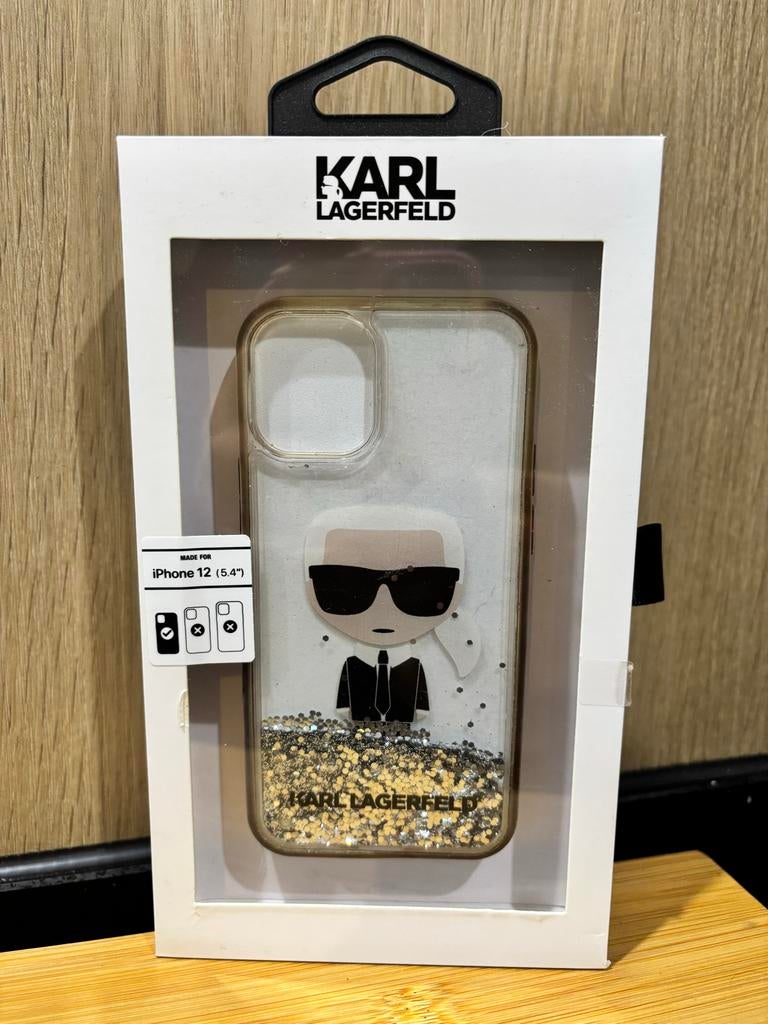 Karl Lagerfeld iPhone 12 Mini Siliconen Hoesje, Telecommunicatie, Mobiele telefoons | Hoesjes en Frontjes | Apple iPhone, Overige merken