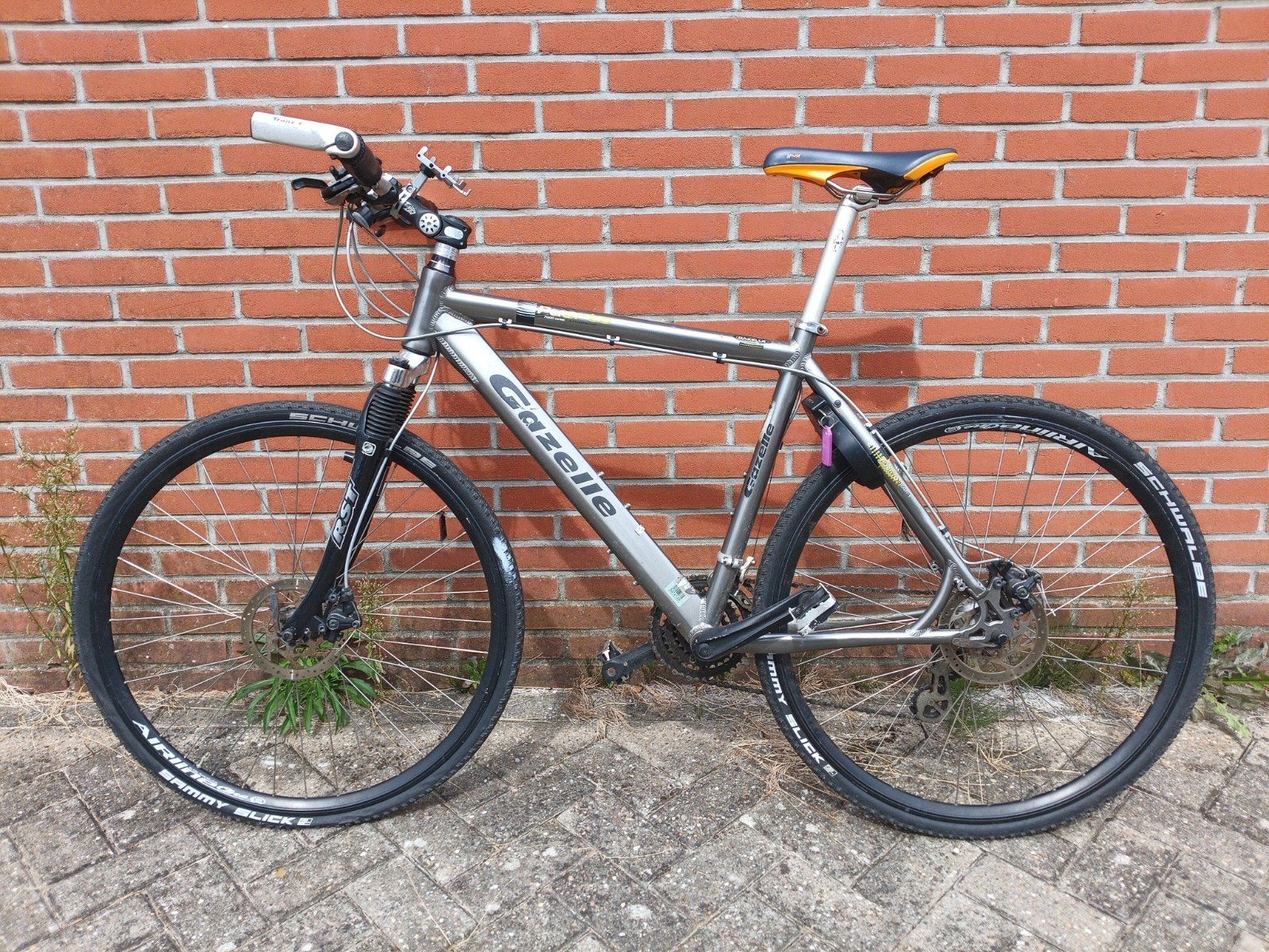 Gazelle Puerto 7000 met schijfremmen, Ophalen, Gebruikt, Hardtail, 49 tot 53 cm