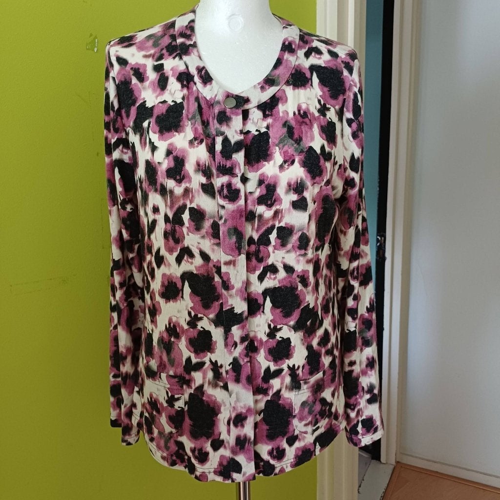 Mooie blouse/top van Frank Walder maat L (40), Maat 42/44 (L), Ophalen of Verzenden, Zo goed als nieuw, Lange mouw