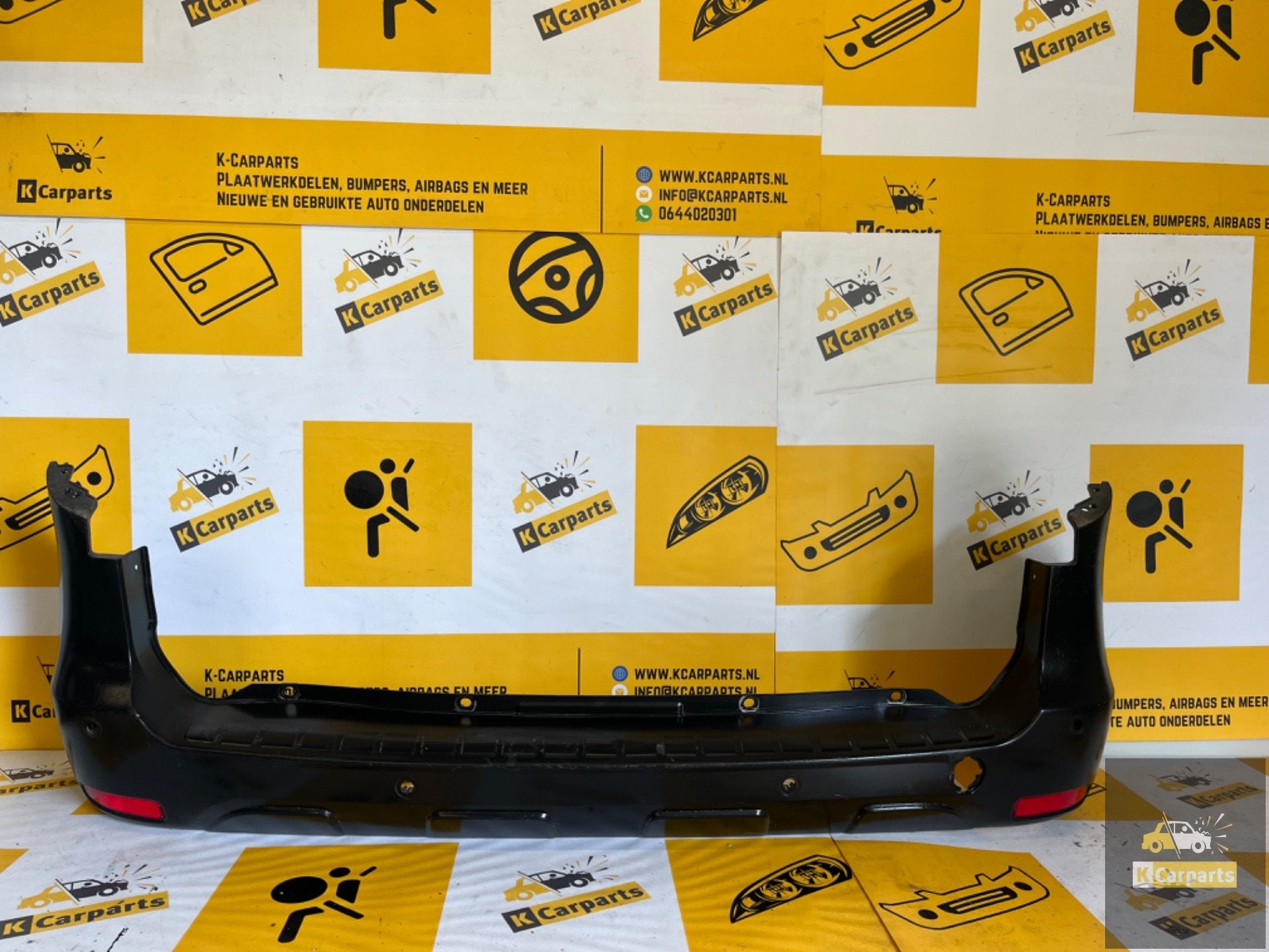 Achterbumper Renault Kangoo Express PDC origineel 850222638R, Info@fabrikant.eu, Ophalen of Verzenden, Bumper, Fabrikant BV