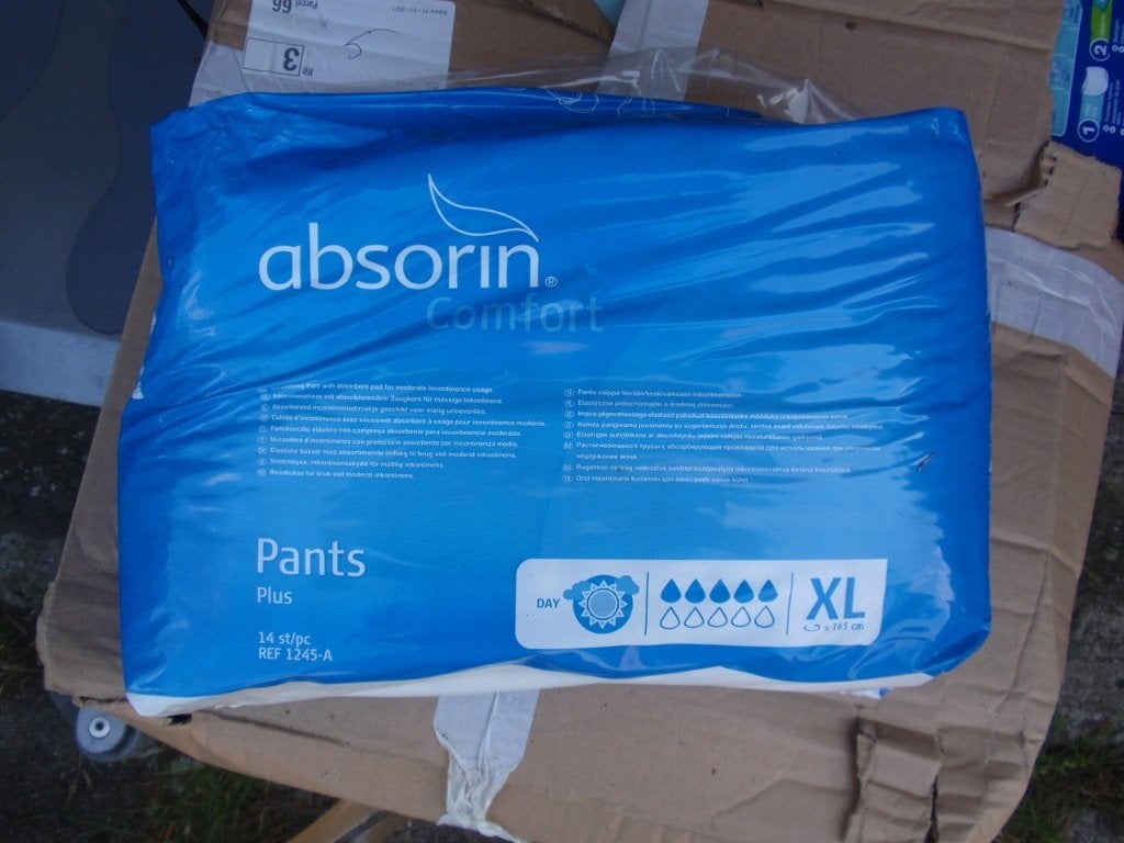 Absorin comfort pants maat XL,L en M, Diversen, Ophalen of Verzenden, Nieuw