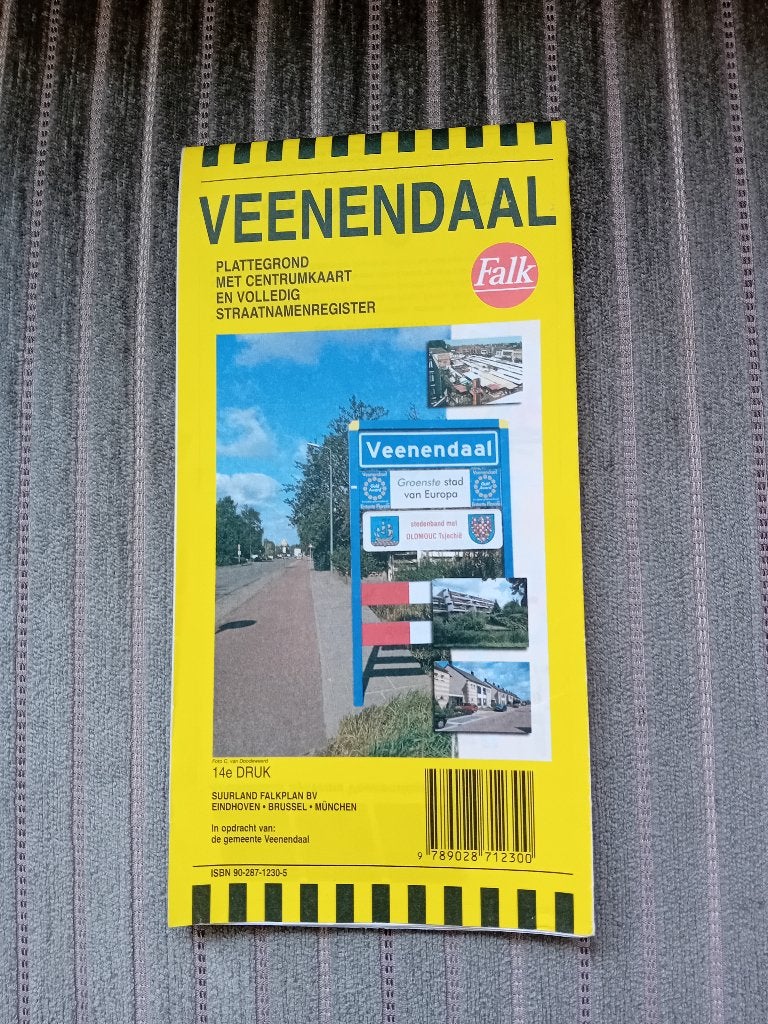 FALK Plattegrond - Veenendaal - 14e druk, Ophalen of Verzenden, Gebruikt