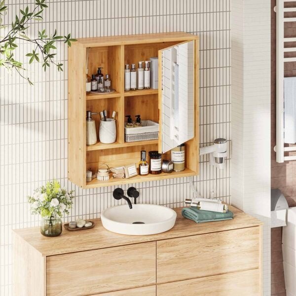 Badkamer Spiegelkast – Wandmontage, Overige kleuren, Overige typen, Nieuw, Ophalen of Verzenden
