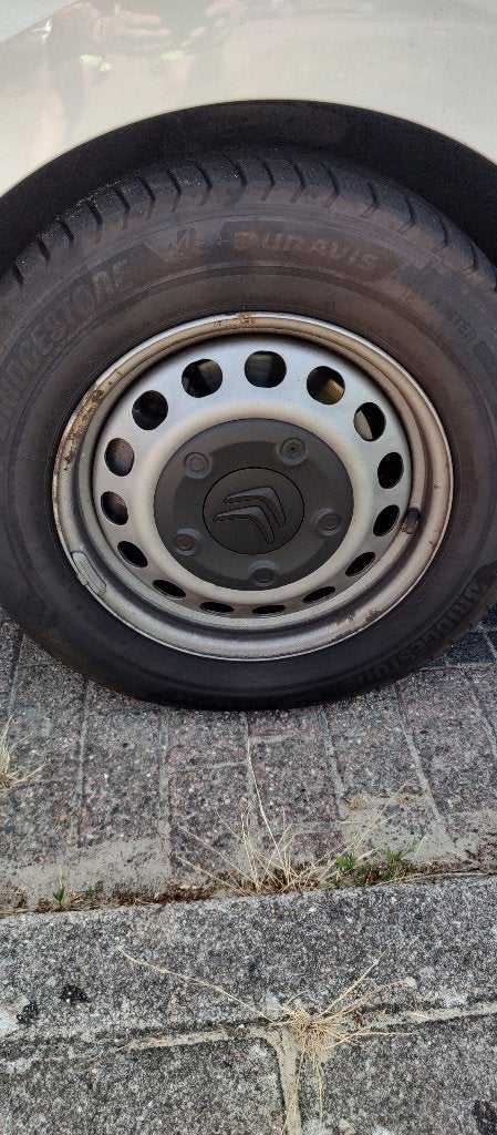 stalen velg 4X 16", Ophalen of Verzenden, Citroën