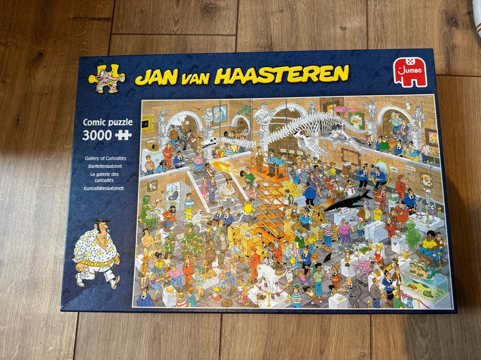 Jan van Haasteren 3000 stukjes - rariteitenkabinet, Ophalen of Verzenden, Meer dan 1500 stukjes, Zo goed als nieuw, Legpuzzel