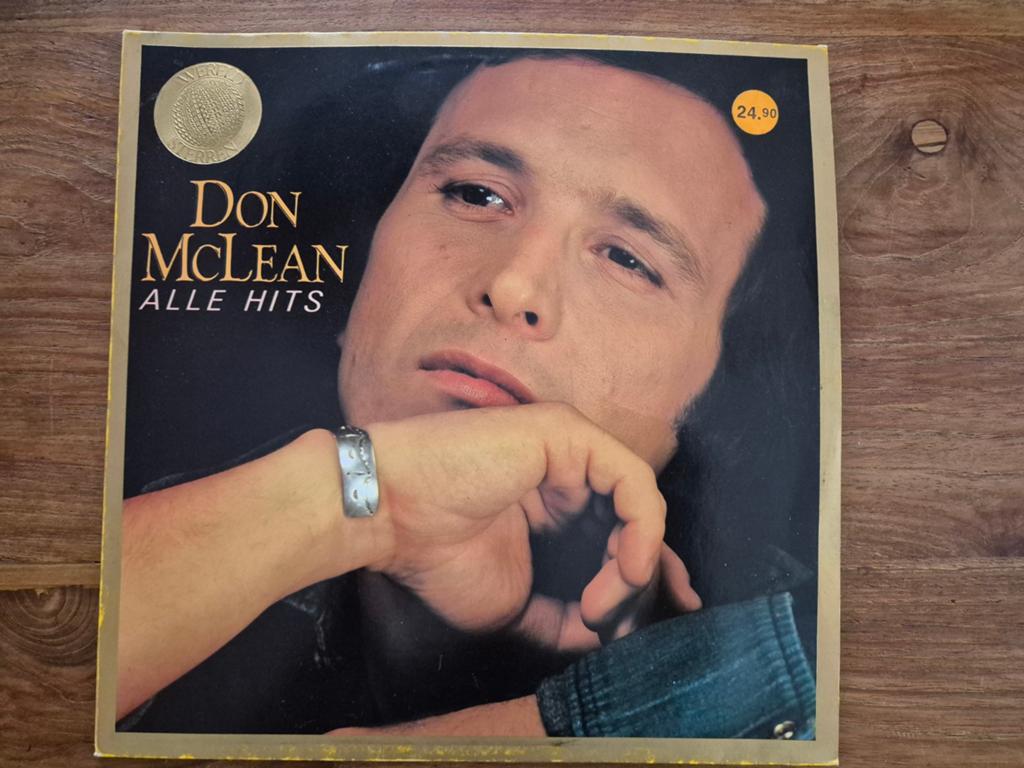 LP vinyl, Don McLean "Alle Hits"., Ophalen of Verzenden, Gebruikt, 12 inch