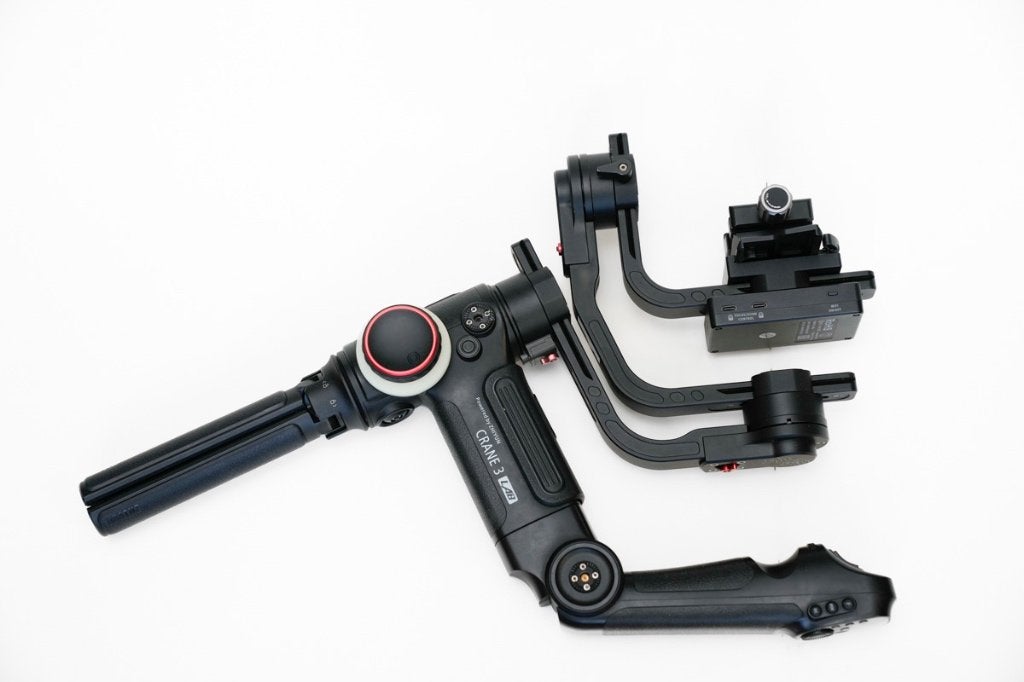 Zhiyun Crane 3 Lab Camera Gimbal Stabilizer, Audio, Tv en Foto, Fotografie | Statieven en Balhoofden, Ophalen, Gebruikt, Gimbal