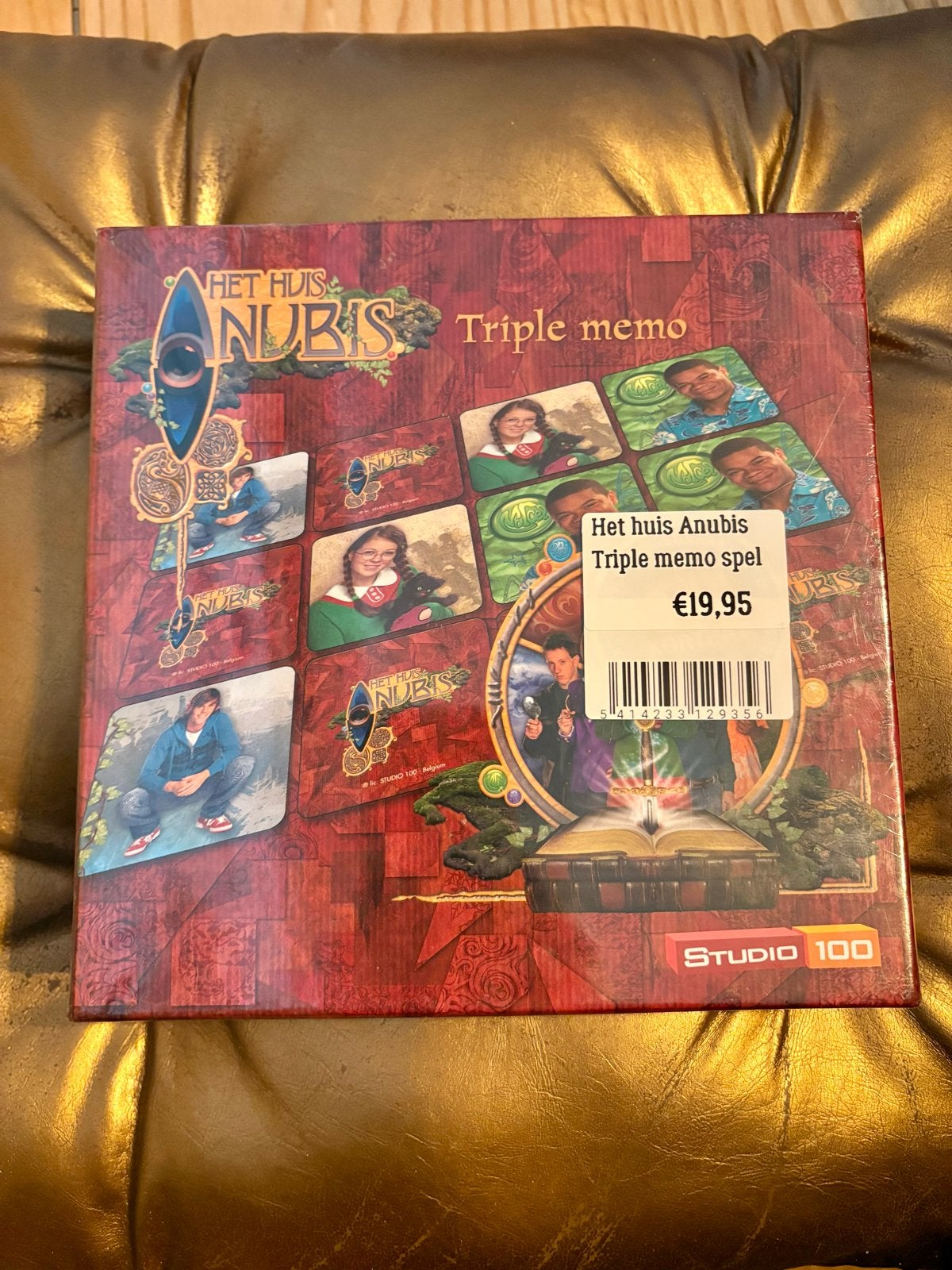 Het Huis Anubis Triple Memo Spel - Nieuw Geseald, Ophalen of Verzenden, Nieuw