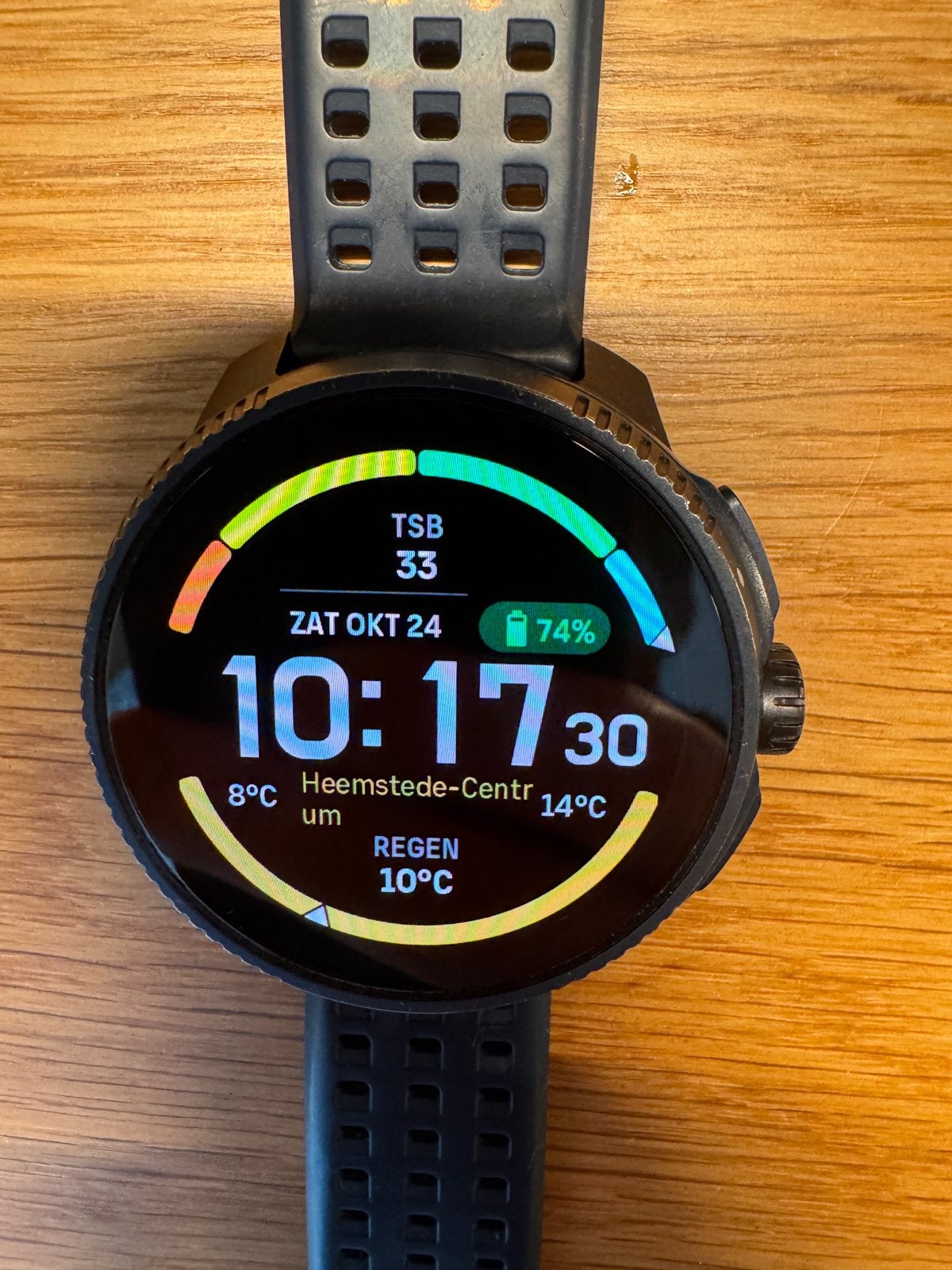 Suunto Race sporthorloge donkerblauw, Blauw, Ophalen of Verzenden, Zo goed als nieuw, Stappen