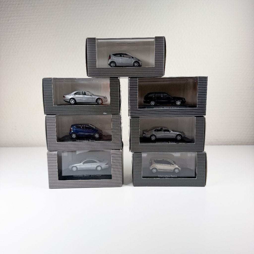 Partij Herpa/Wiking Mercedes 1:87, Ophalen of Verzenden, Zo goed als nieuw, Auto, Wiking