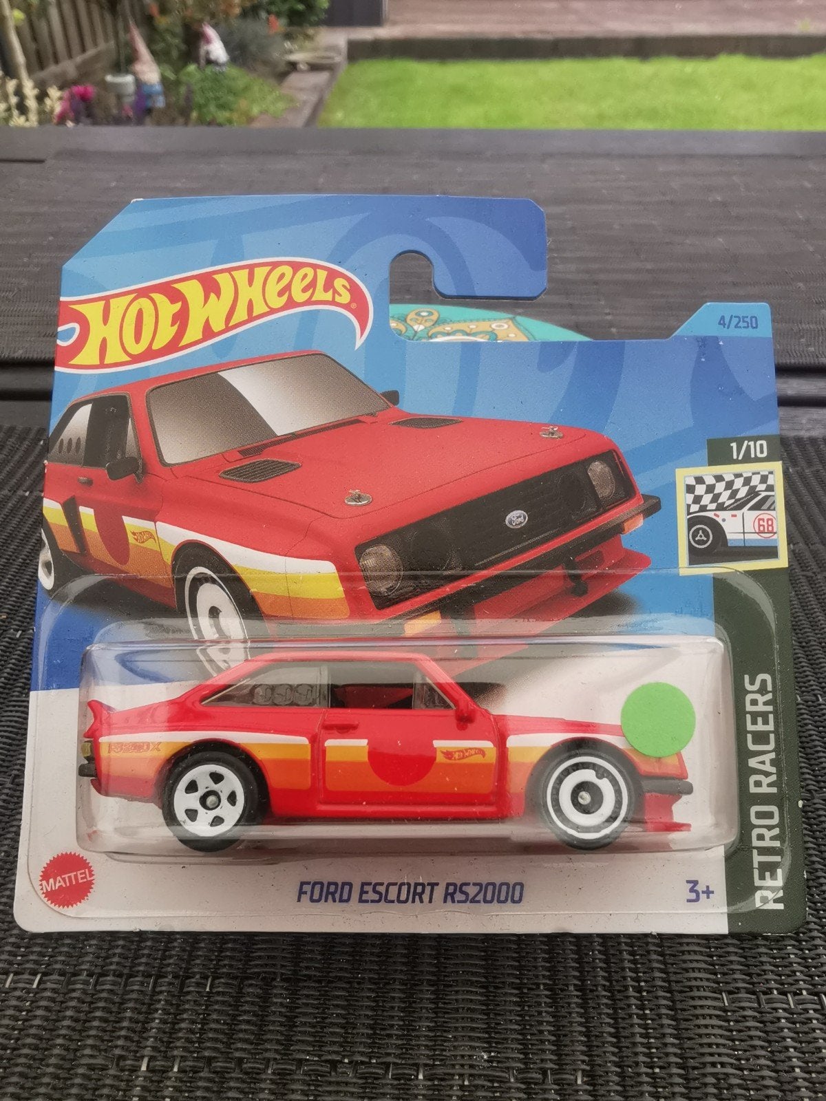 HotWheels Ford Escort RS2000 rood, Ophalen of Verzenden, Nieuw, Auto