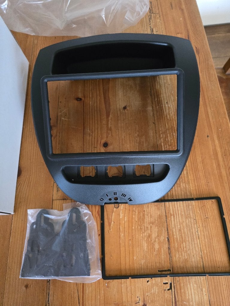 Dubbel DIN radio inbouwframe, Auto-onderdelen, Ophalen, Nieuw, Citroën