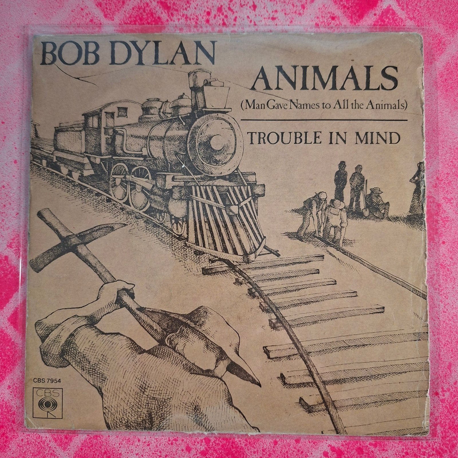 Bob Dylan Animals single.                             Star45, Gebruikt, 7 inch, Single, Ophalen of Verzenden