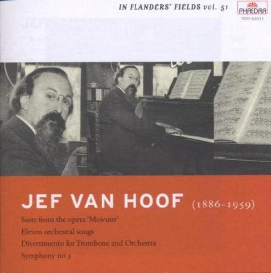 CD Jef van Hoof : In flander's Fields vol. 51, Ophalen of Verzenden, Zo goed als nieuw, Album, Overige typen