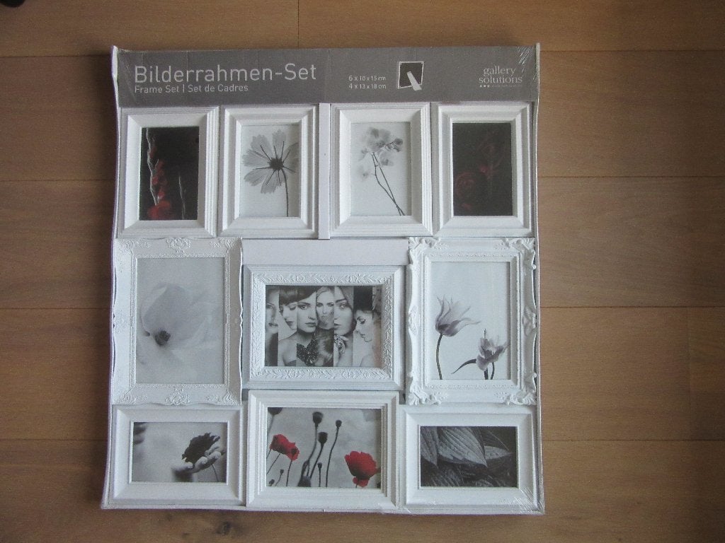 Fotolijst set wit NIEUW in verpakking, Ophalen, Nieuw, Wit, Collagefotolijst