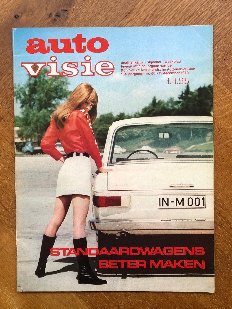 Autovisie nr. 50 1970 met test Citroën SM, Verzenden, Nieuw, Autovisie, Citroën