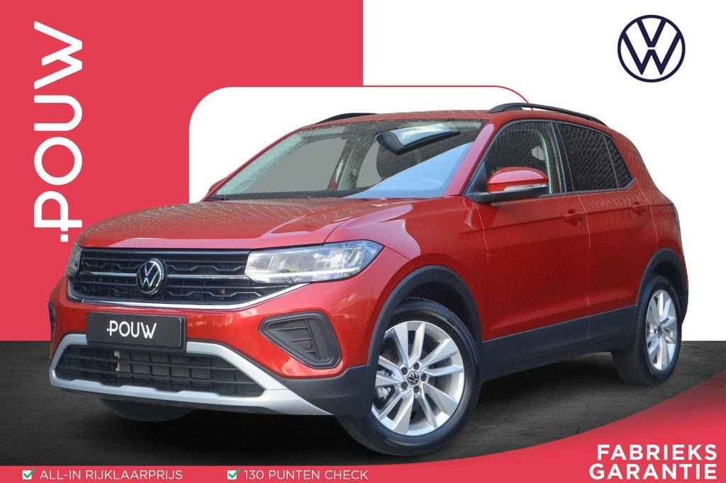 Volkswagen T-Cross 1.0 TSI 115pk Life Edition | Achteruitrij, Voorwielaandrijving, 12 maanden, Gebruikt, 116 pk