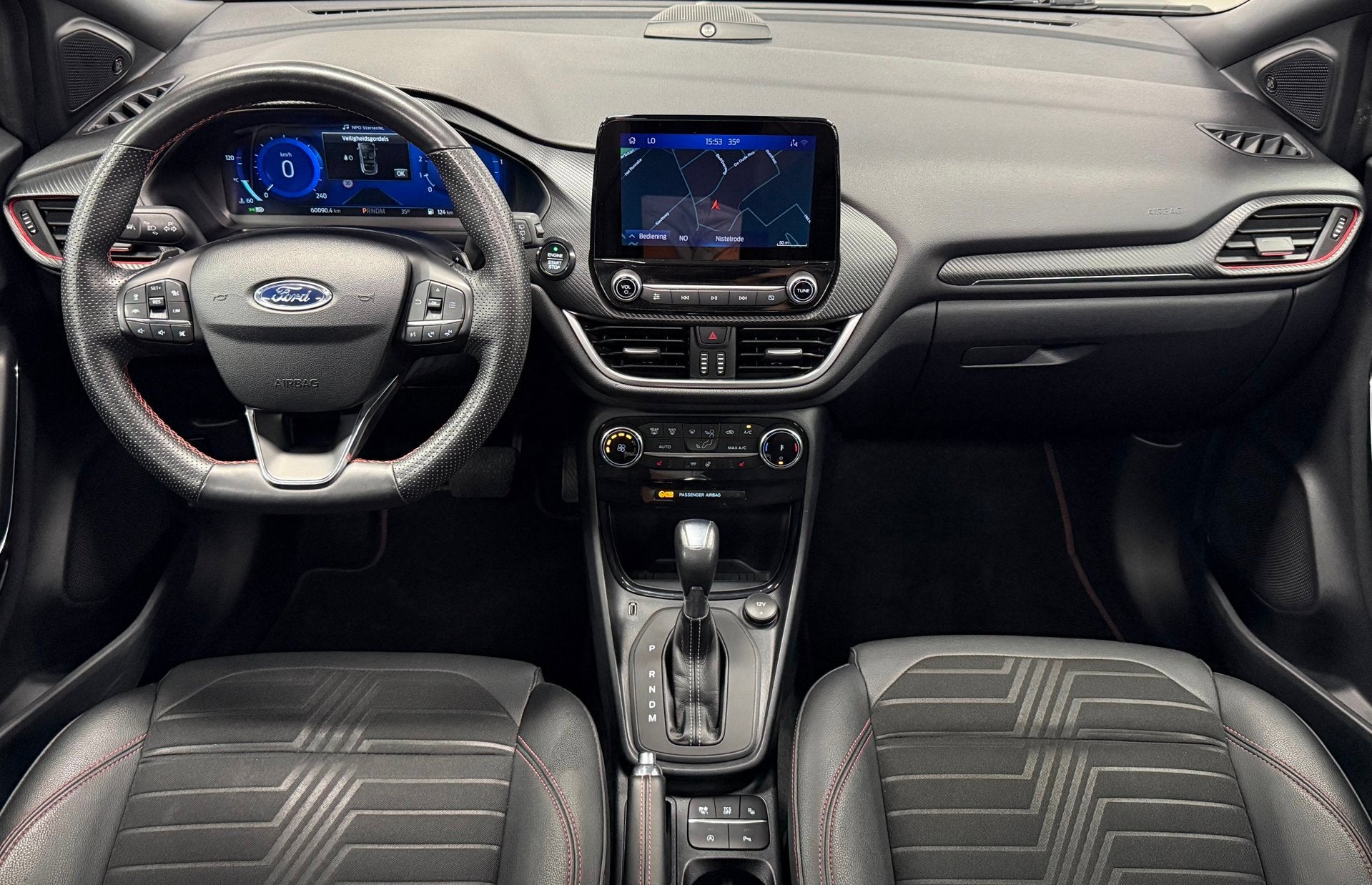 Ford Puma 1.0 EcoBoost Hybrid ST-Line X 155PK*Panodak*19''*C, Zwart, 1226 kg, Zwart, Bedrijf