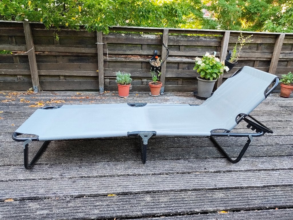 Folding sun chair, Ophalen, Inklapbaar
