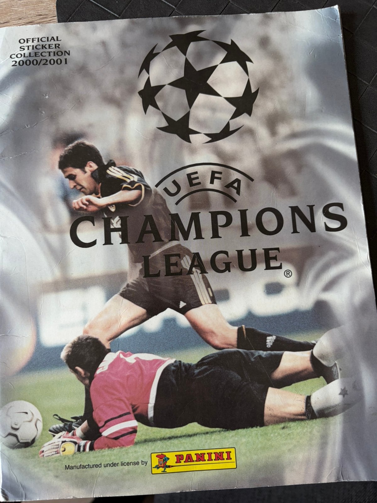 Panini uefa championsleauge sticker boek 2000/2001, Ophalen of Verzenden, Gebruikt, Buitenlandse clubs, Poster, Plaatje of Sticker