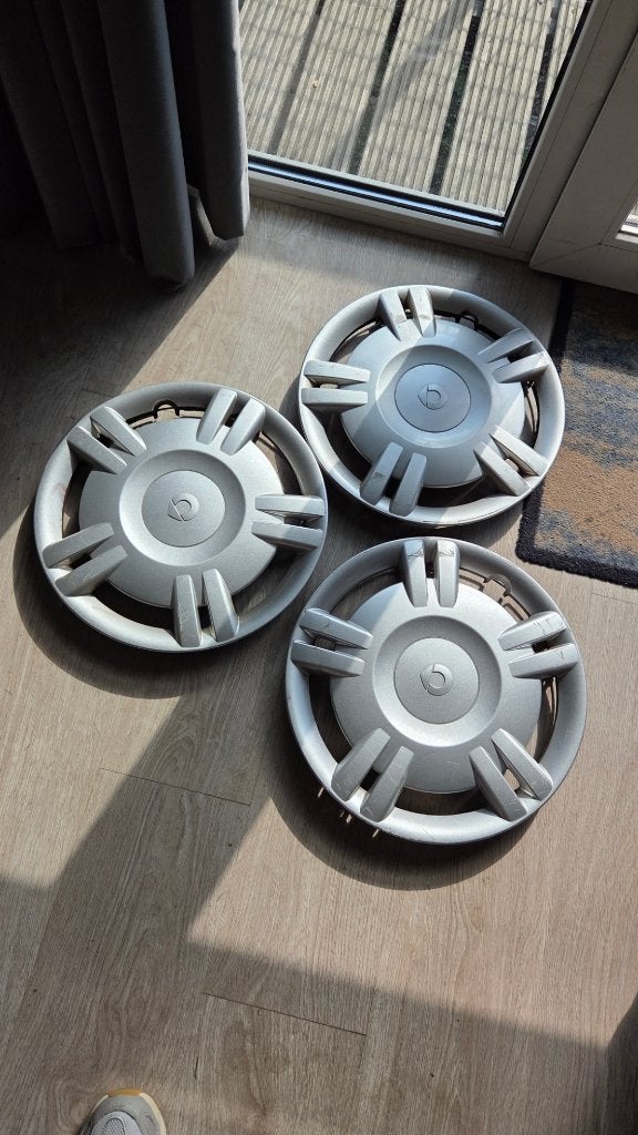 Smart wieldoppen 14 inch, Auto diversen, Wieldoppen, Ophalen of Verzenden, Gebruikt