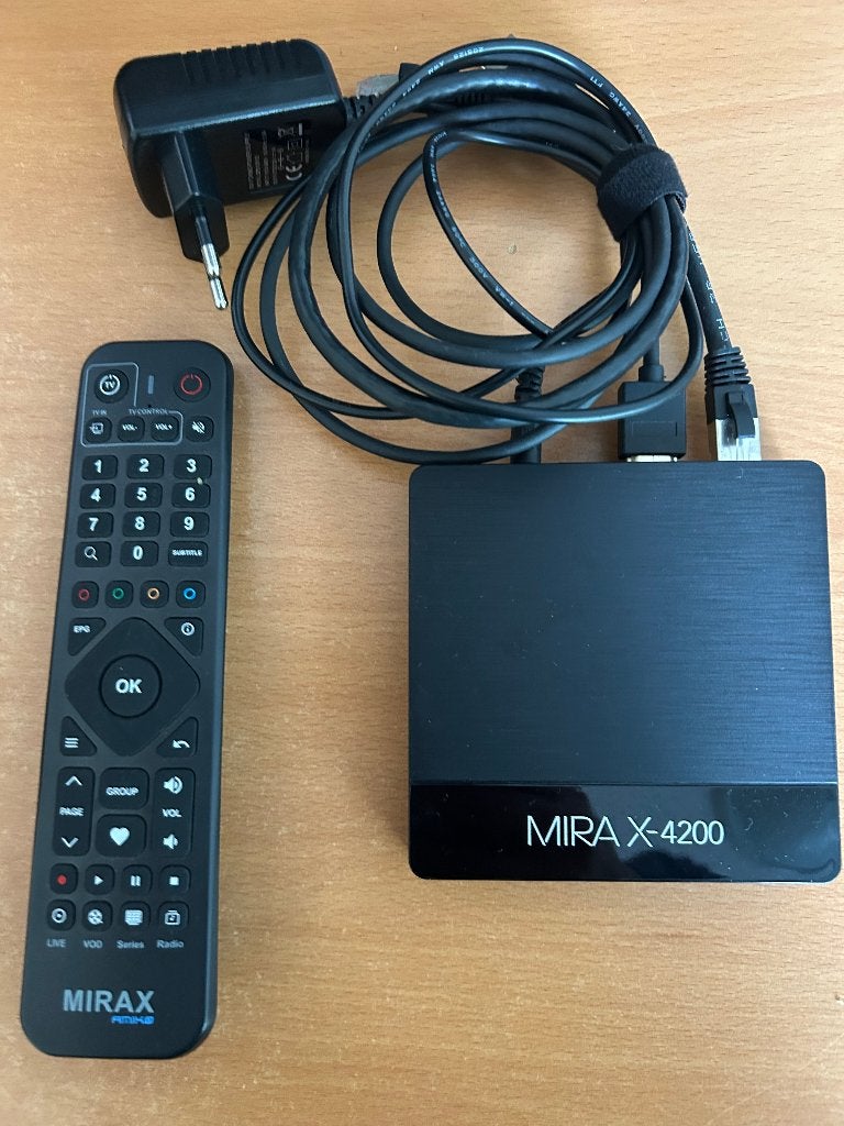 Amiko Mira X-4200 mediaplayer, Ophalen of Verzenden, Zo goed als nieuw, HDMI