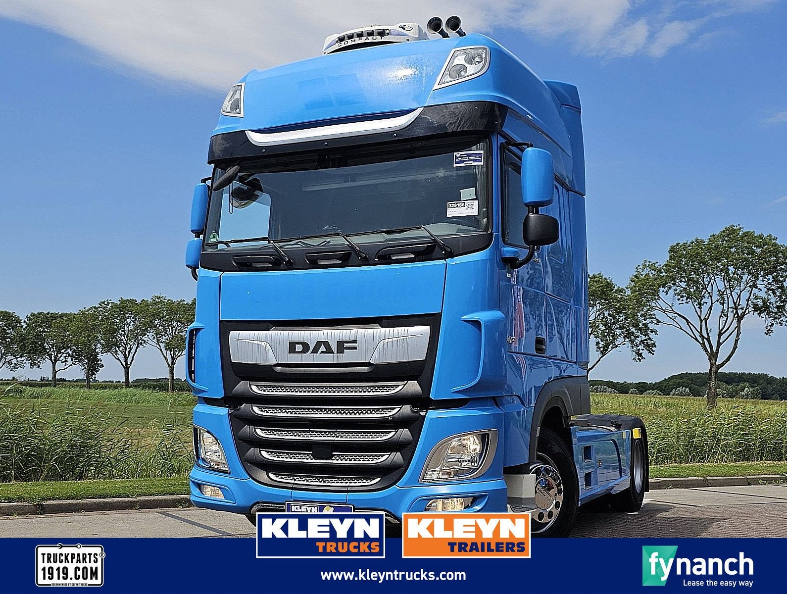 DAF XF 480, Automaat, Euro 6, Blauw, Bedrijf