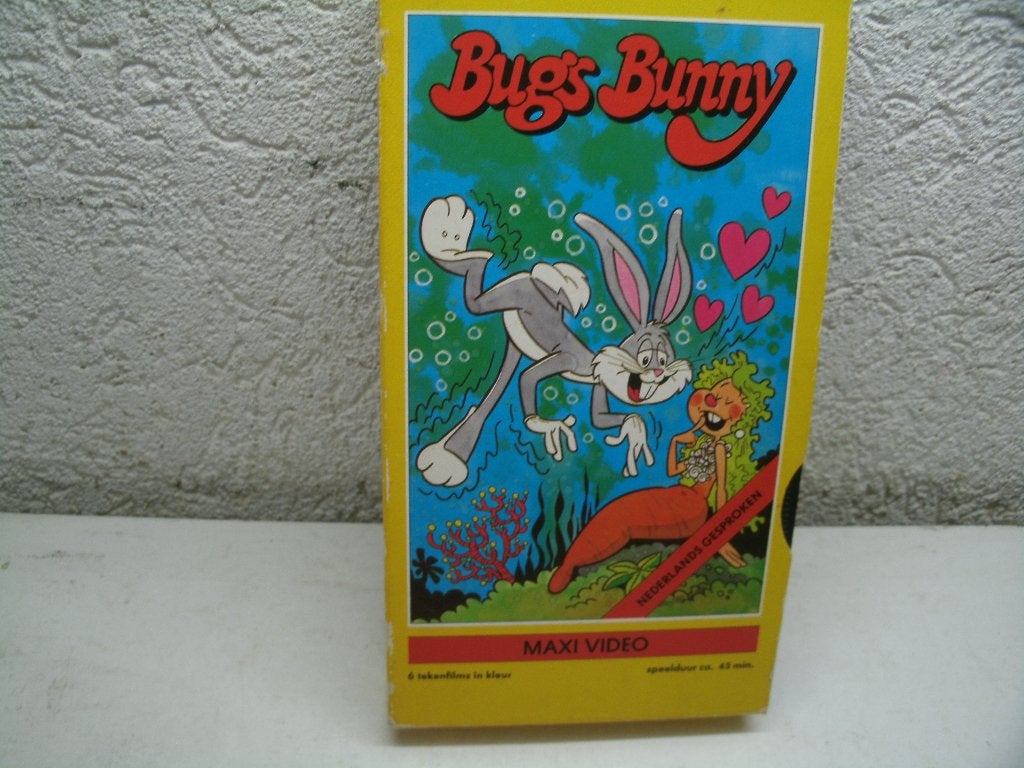 vhs 69a bugs bunny, Alle leeftijden, Ophalen of Verzenden, Zo goed als nieuw