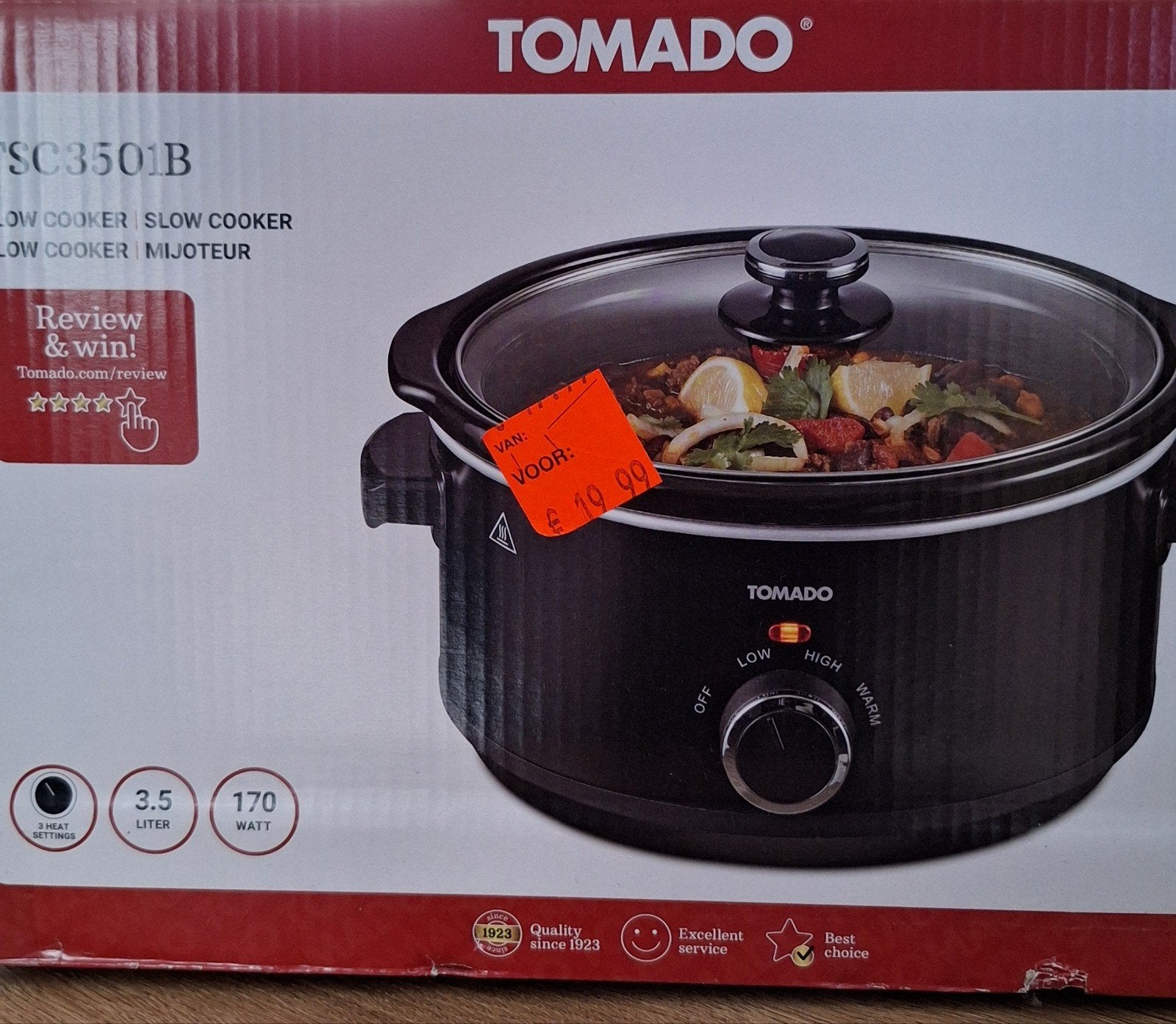 Nieuwe slowcooker, Ophalen of Verzenden, Nieuw