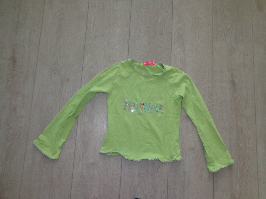 Beeldschone meisjeslongsleeve van muy malo, maat 140, Kinderen en Baby's, Kinderkleding | Maat 140, Ophalen of Verzenden, Gebruikt
