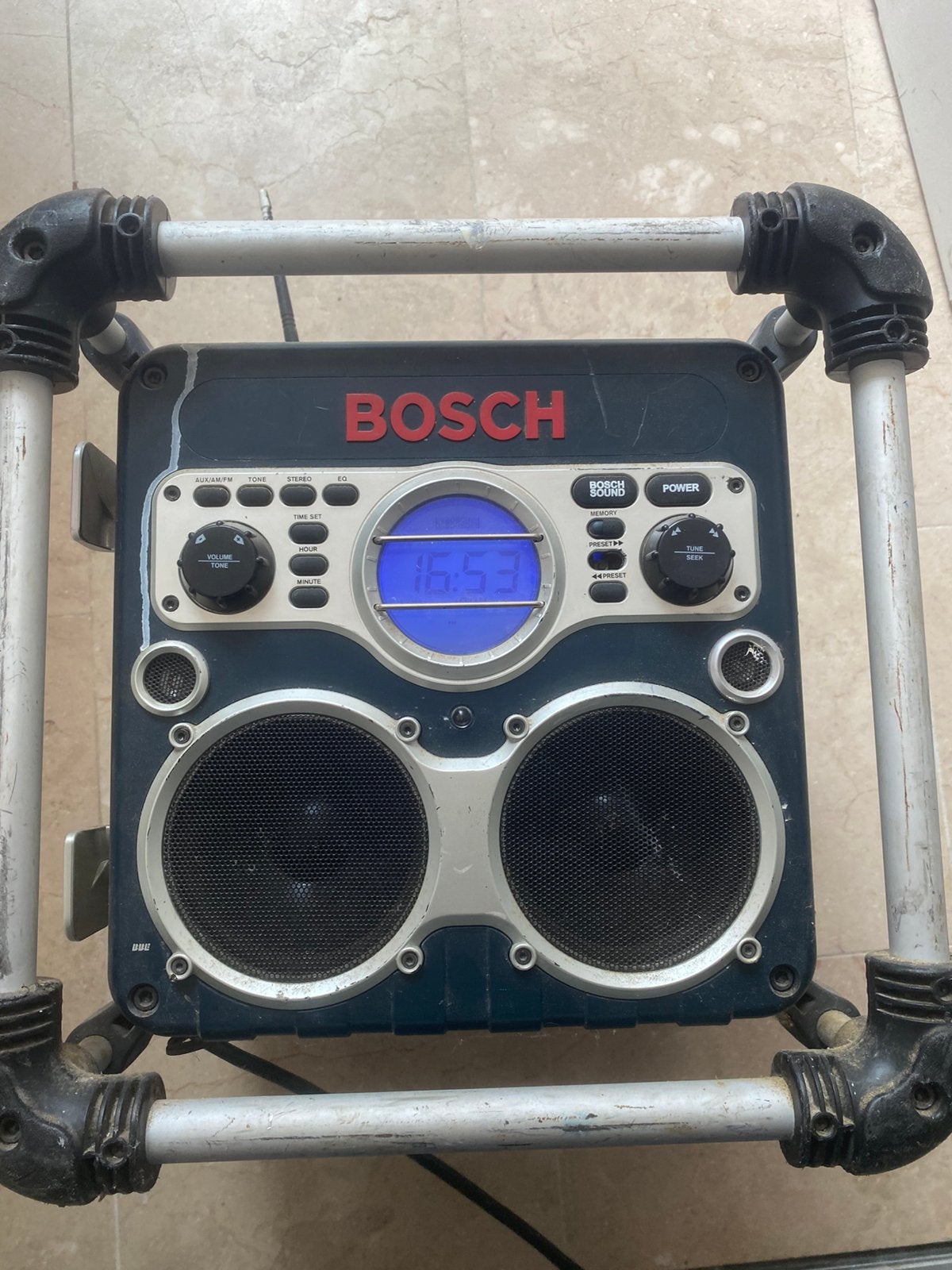 Bosch bouwradio, Ophalen of Verzenden, Gebruikt, Bouwradio