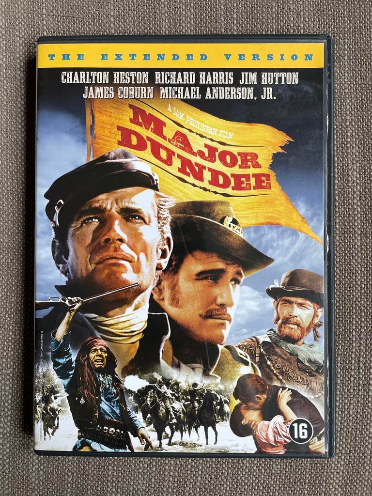 Major Dundee - The Extended Version dvd, Vanaf 16 jaar, 1980 tot heden, Overige genres, Ophalen of Verzenden