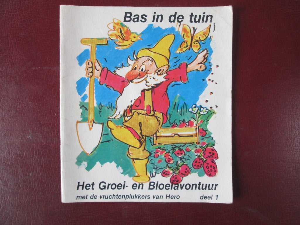 Bas in de Tuin, het Groei- en Bloeiavontuur, Boeken, Kinderboeken | Kleuters, Non-fictie, Jongen of Meisje, Ophalen of Verzenden