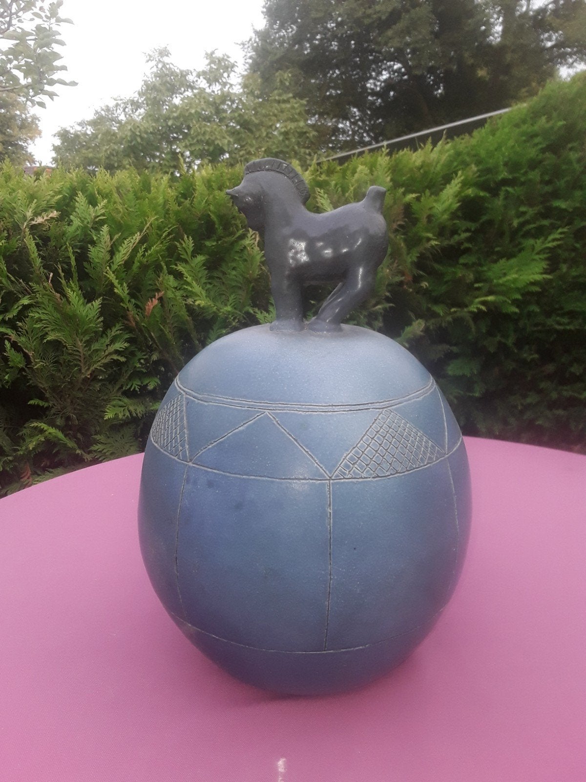 Object met paard en decoratie, Antiek en Kunst, Ophalen