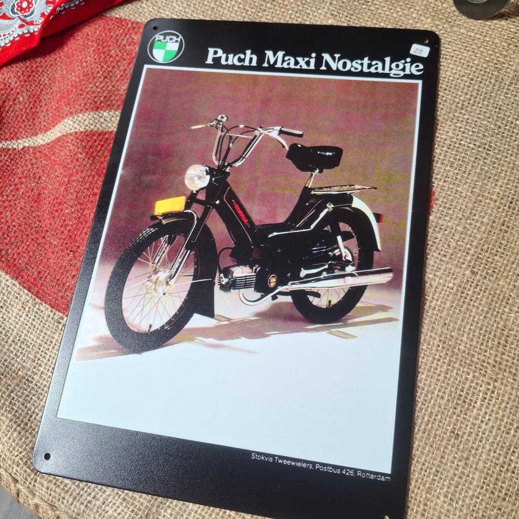 Puch Maxi - Metalen wandplaat, Overige typen, Nieuw, Ophalen of Verzenden, 9663AW