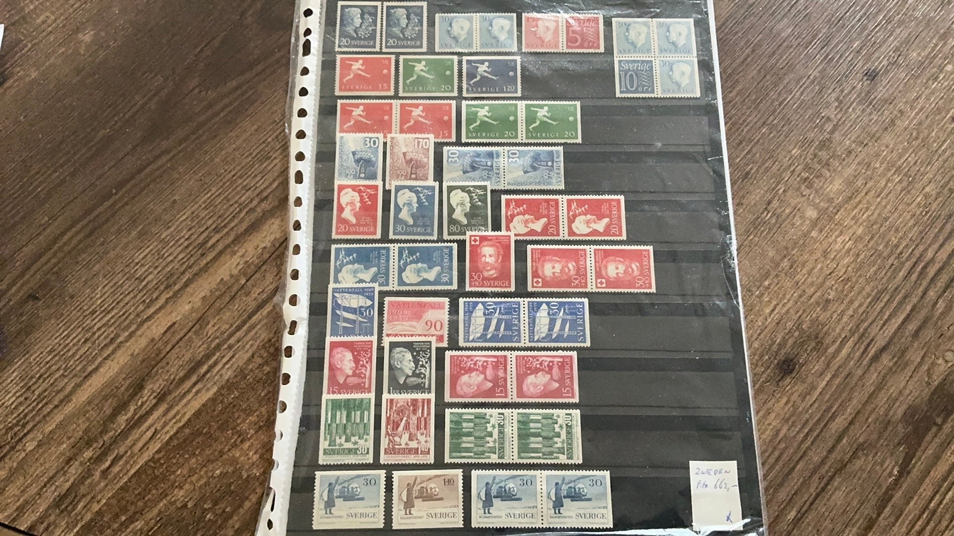 #81 Verzameling Zweden, veel pf, Postzegels en Munten, Postzegels | Volle albums en Verzamelingen, Ophalen, Buitenland